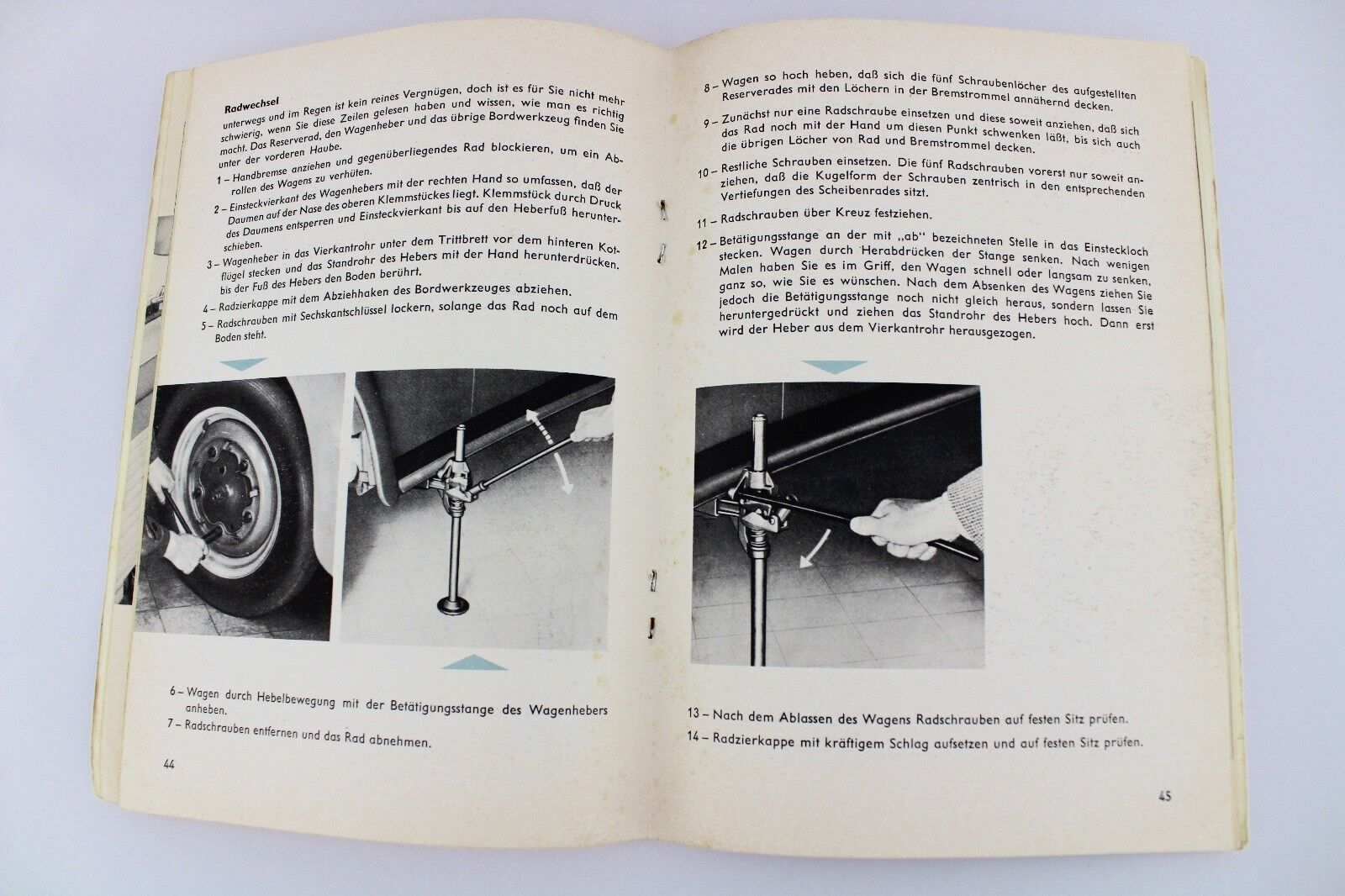 VW Käfer BETRIEBSANLEITUNG Ausgabe August 1959 Limousine Cabriolet Handbuch - Antikhandel-Stuttgart