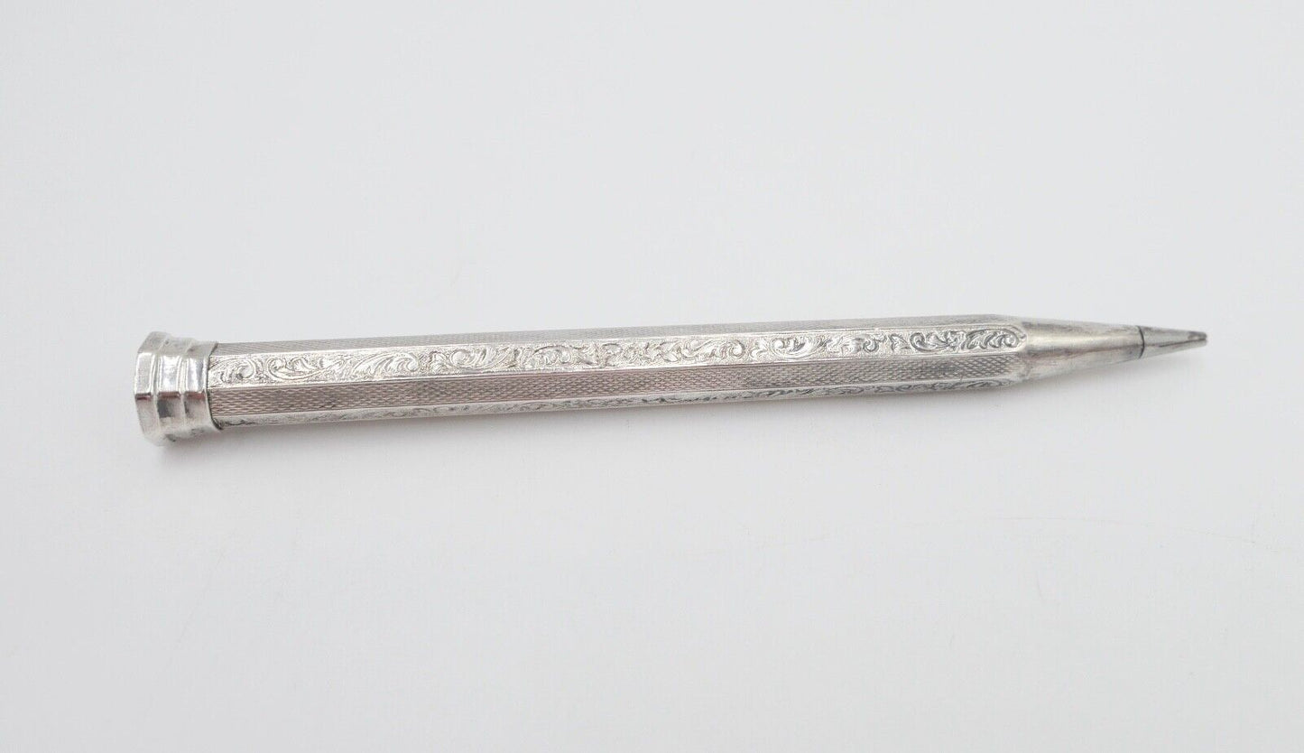 Jugendstil Bleistift KAWECO Silber 900 - Antikhandel-Stuttgart