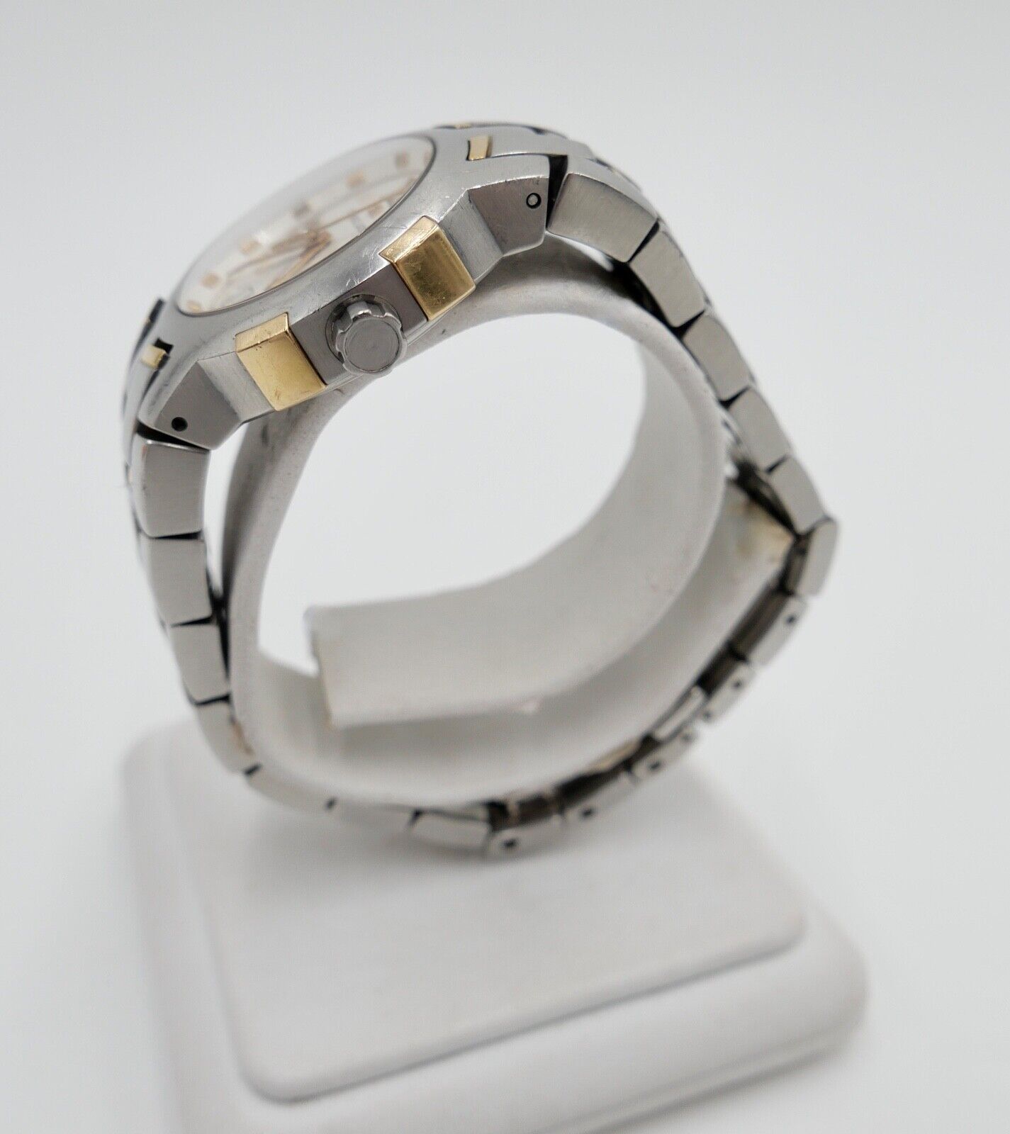 Maurice Lacroix Milestone Ref. 79861 Edelstahl 18 Karat vergoldet Damen Quartz - Antikhandel-Stuttgart