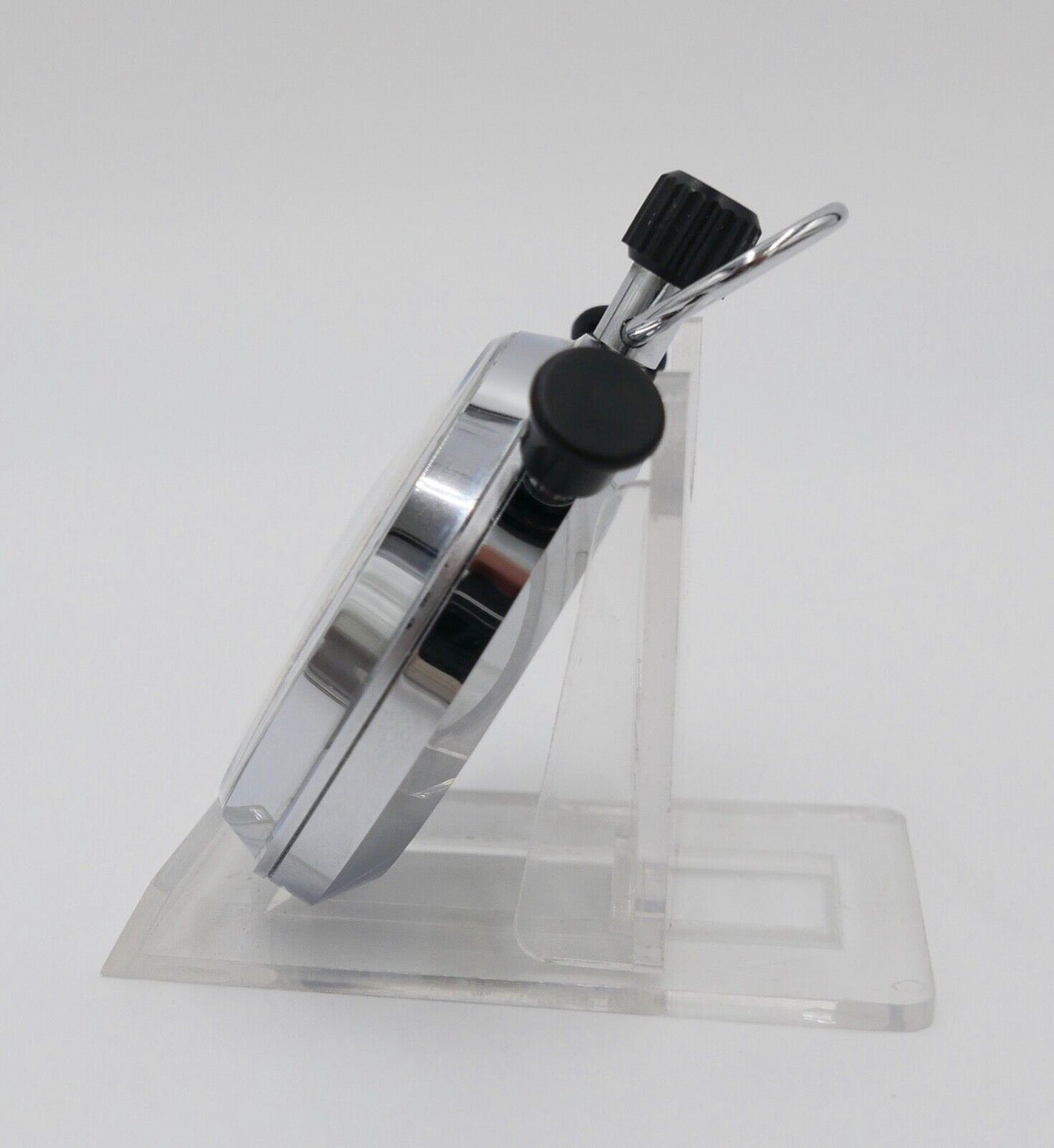 1970er HANHART Stoppuhr 30 Min 1/100 Teilung mechanisch Additions Doppelstopper - Antikhandel-Stuttgart