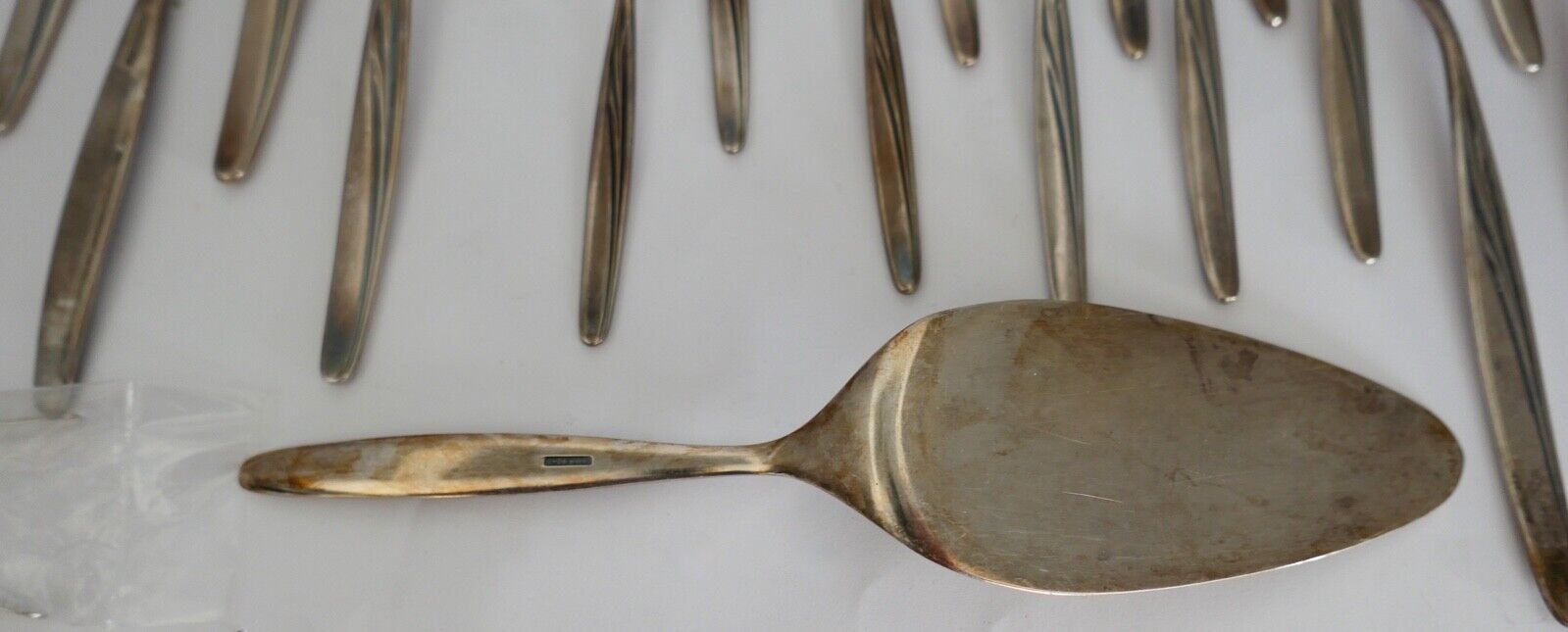 53 Tlg. WMF 90 HEIDELBERG Besteck Set 2,72 Kg Salat Fleich Torte Zucker Messer - Antikhandel-Stuttgart