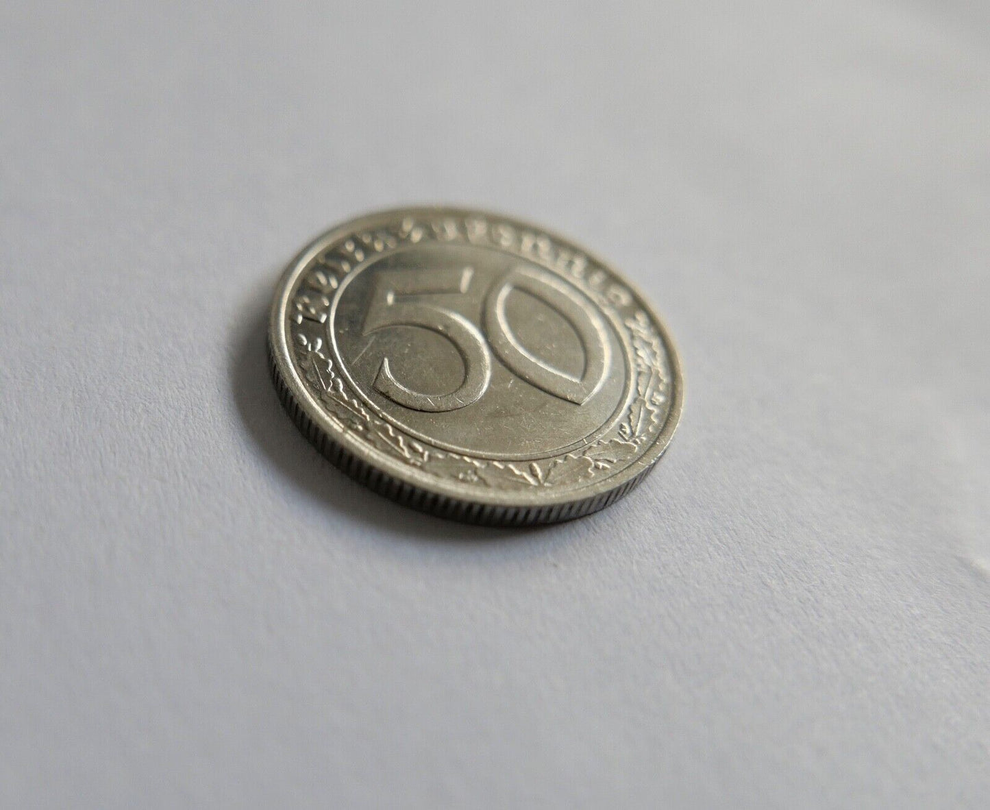 1939 G 50 Reichspfennig in VZ J. 365 - Antikhandel-Stuttgart