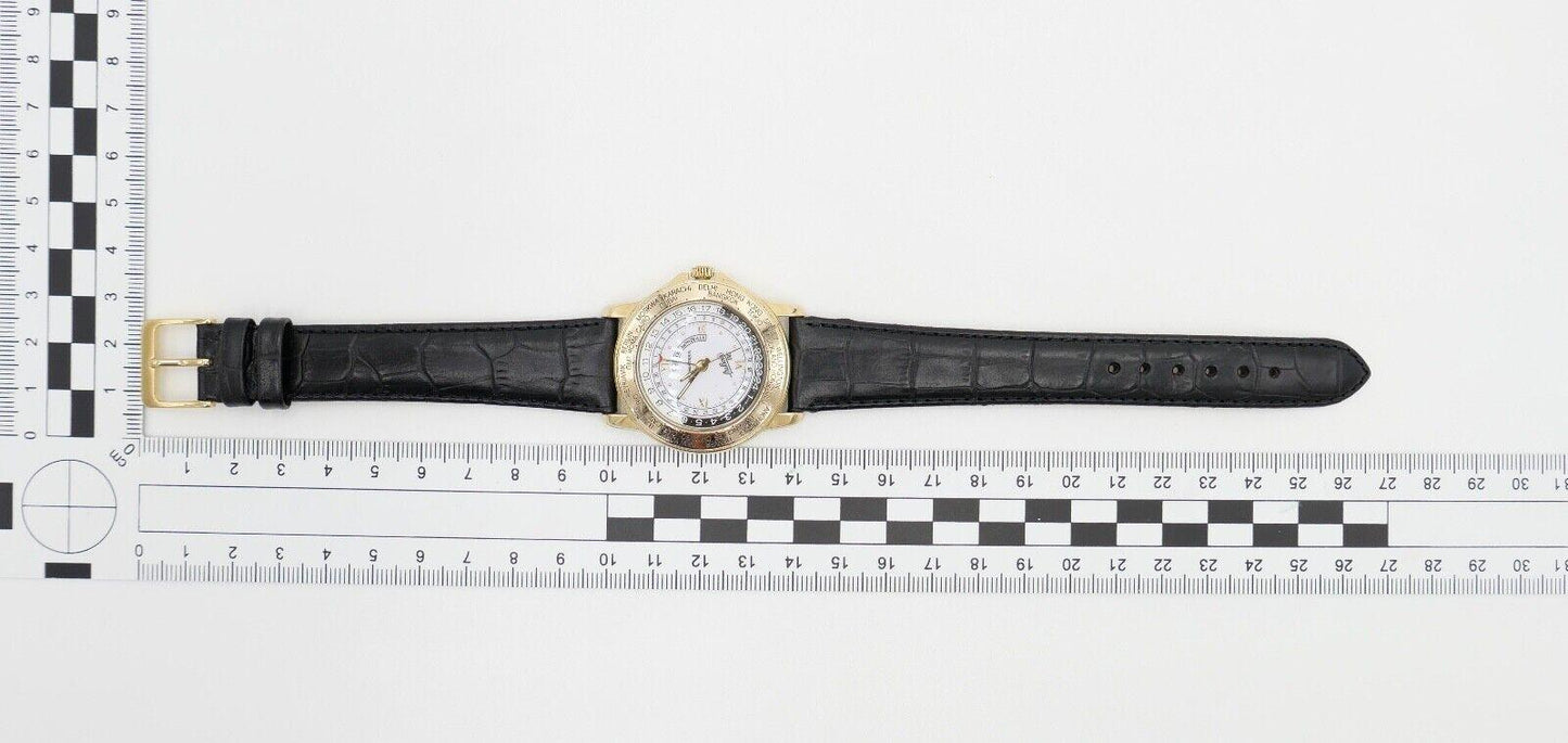 VINTAGE DuBois 1785 Montre Mondiale Weltzeit 37mm Cal. 165D limitiert Nr. 955 - Antikhandel-Stuttgart