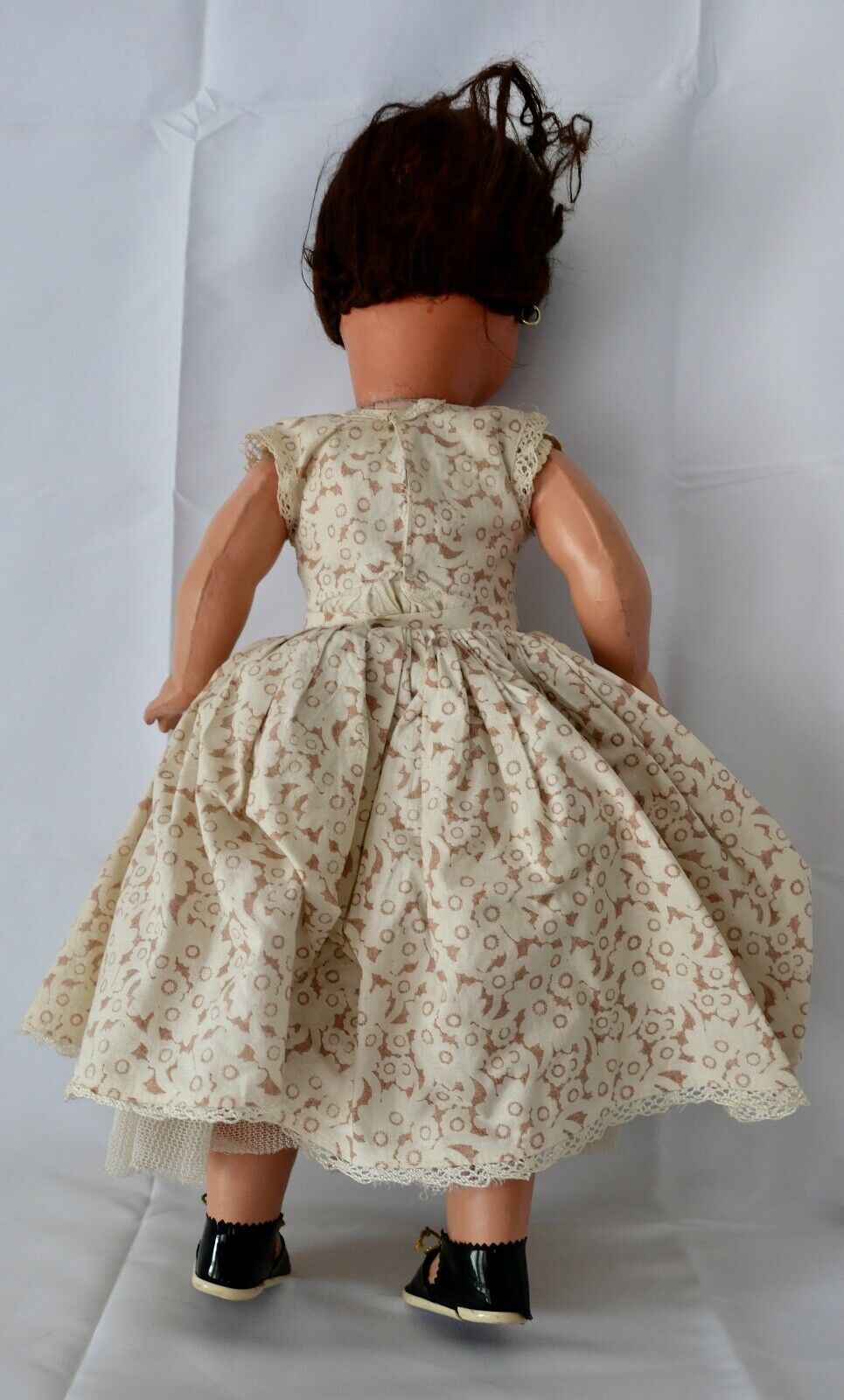 Alte Puppe SF50 Massepuppe Glieder 50 cm Hersteller: M Mädchen im Kleid - Antikhandel-Stuttgart