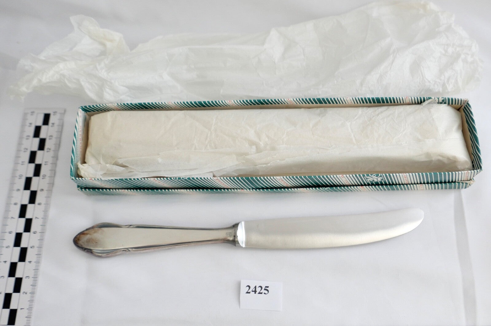 NEU 6 Teile WMF 2900 Messer 90er versilbert 23,4 cm in OVP und UNBENUTZT