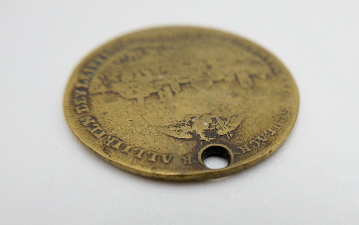 MEDAILLE LEIPZIG 1813 FRANZ ALEXANDER RUSSLAND JETTON SCHLACHT RECHENPFENNIG - Antikhandel-Stuttgart