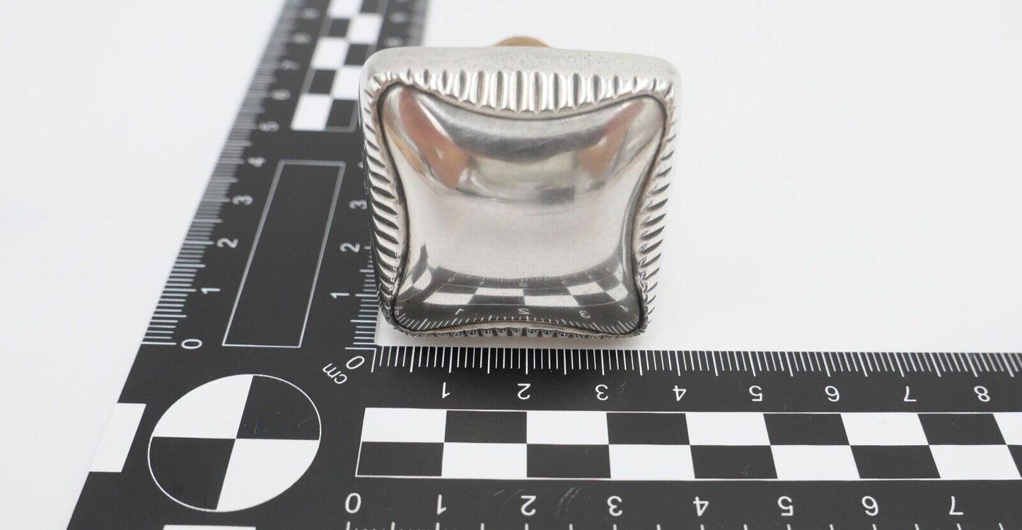 Art Deco 935S Silber Flaschenverschluss Flaschenkorken Zierkorken Adler Wappen - Antikhandel-Stuttgart