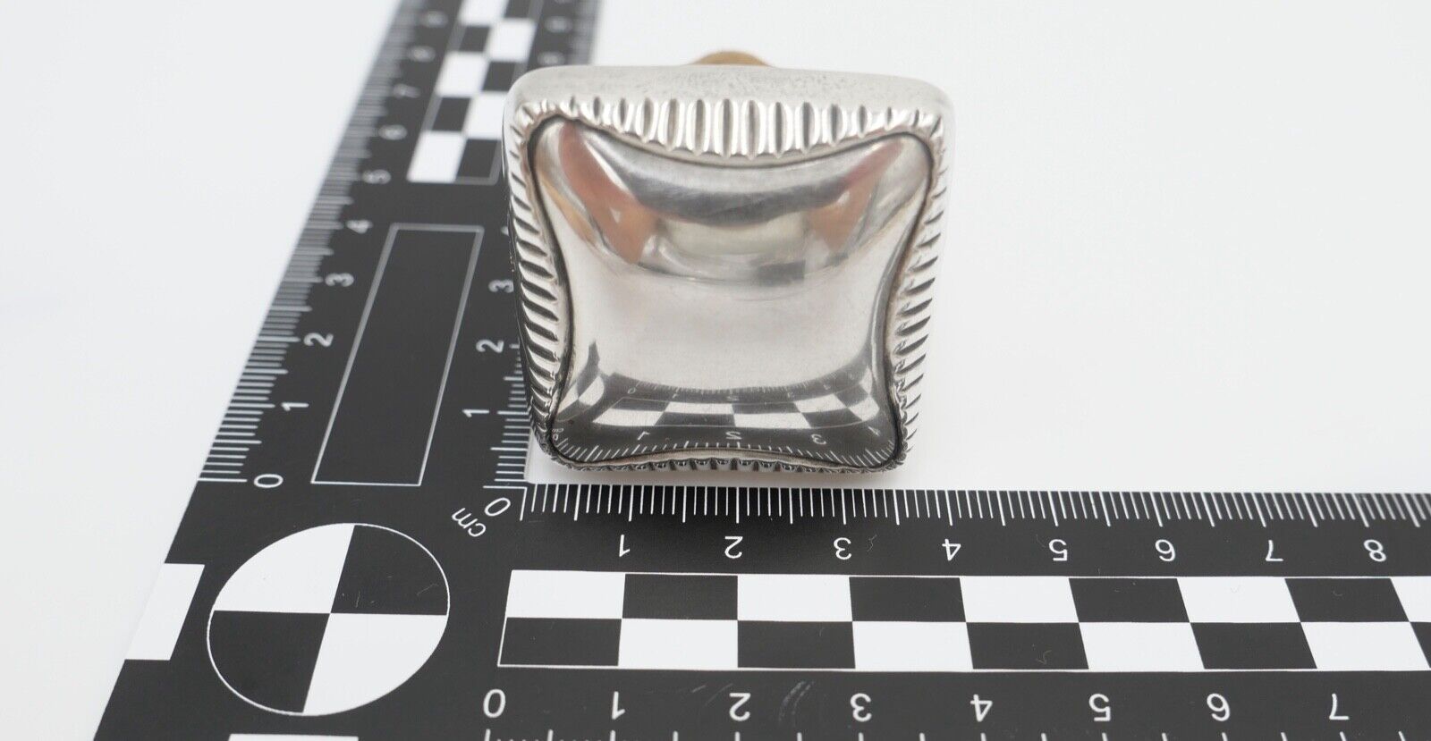 Art Deco 935S Silber Flaschenverschluss Flaschenkorken Zierkorken Adler Wappen - Antikhandel-Stuttgart