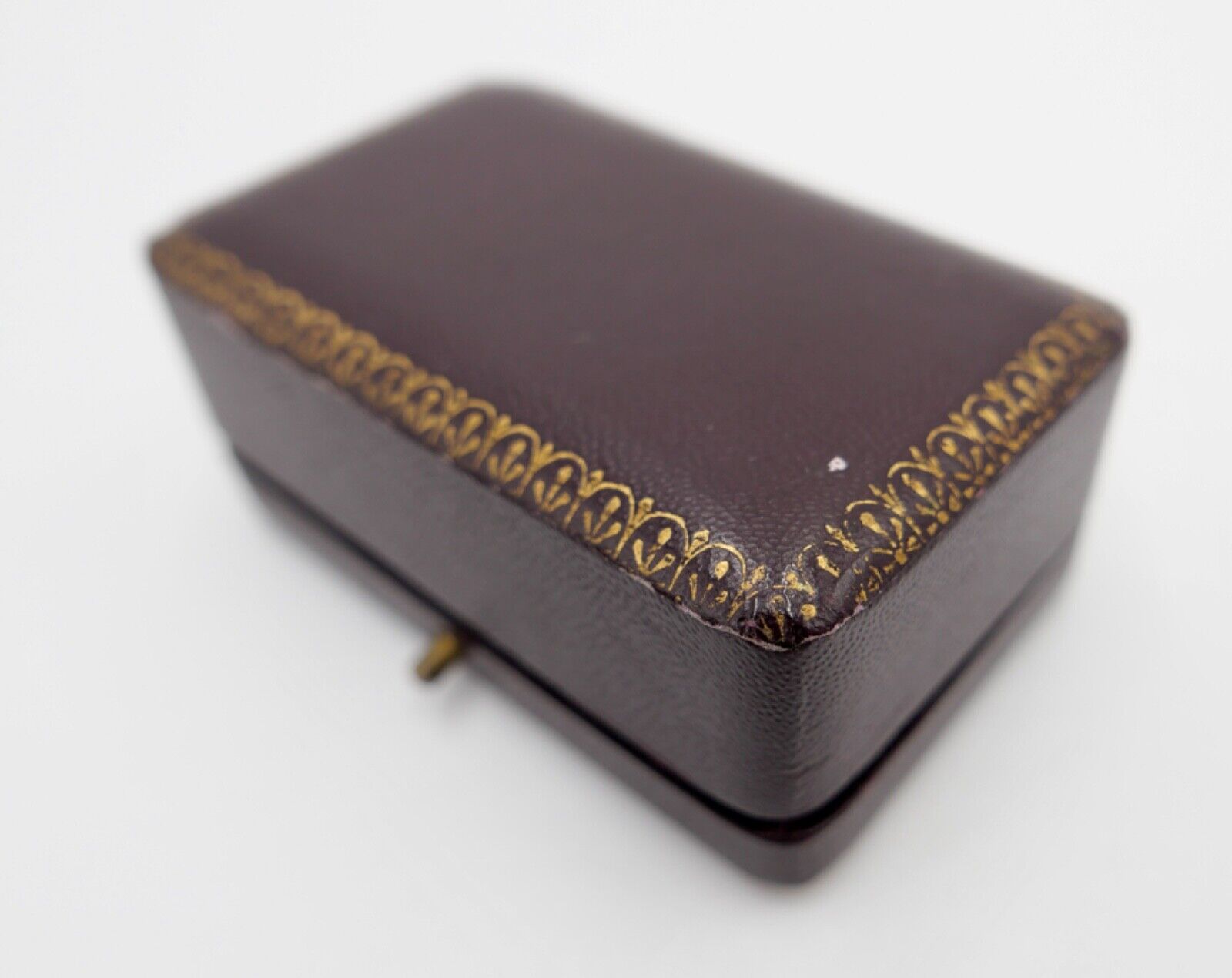 Altes Schmuck Etui / Schatulle Ring Brosche 1930-1940er Jahre - Antikhandel-Stuttgart