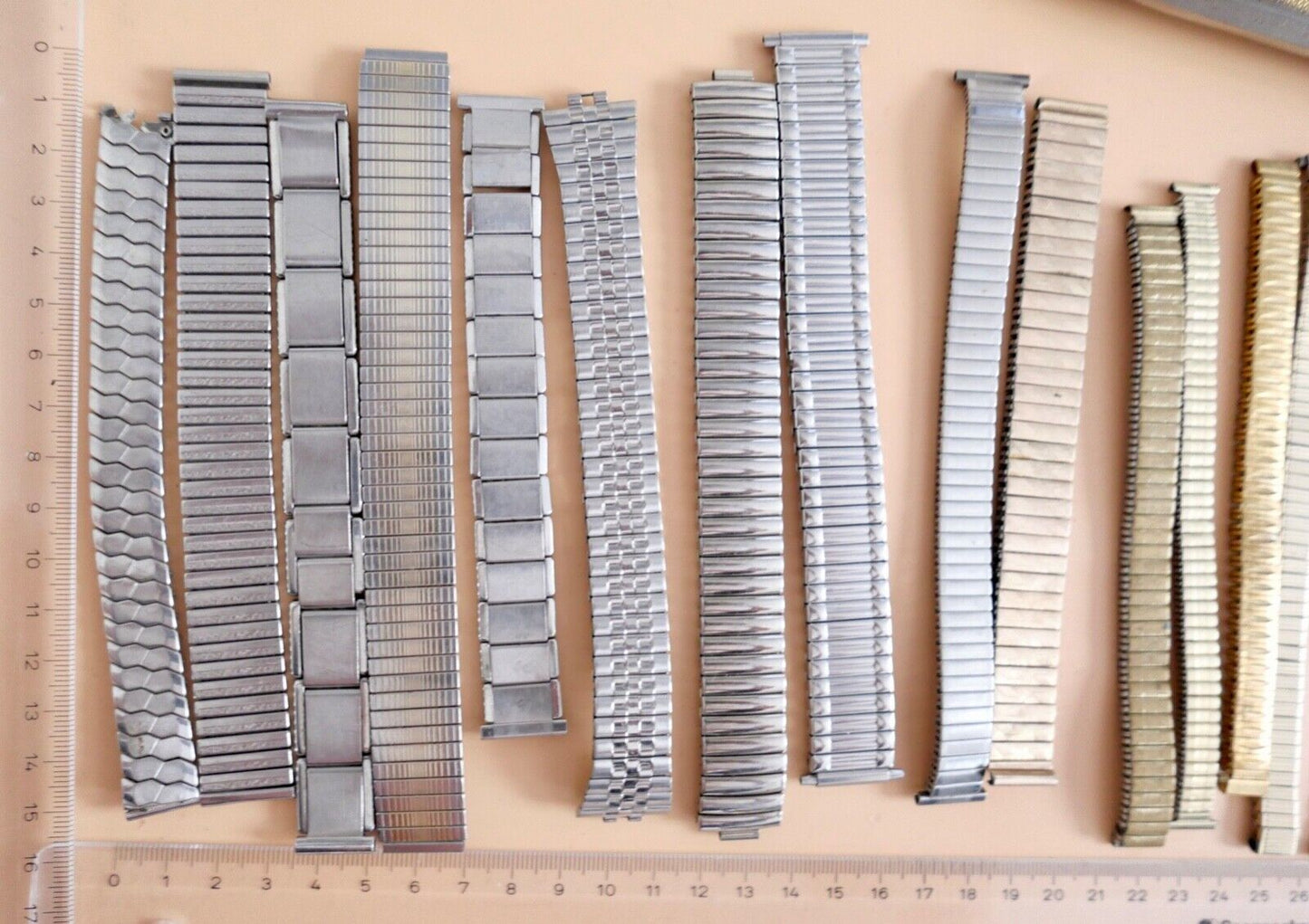 NEU Konvolut 57 Uhrenarmbänder Armband Uhren Juwelierauflösung Gold Racing POLO - Antikhandel-Stuttgart