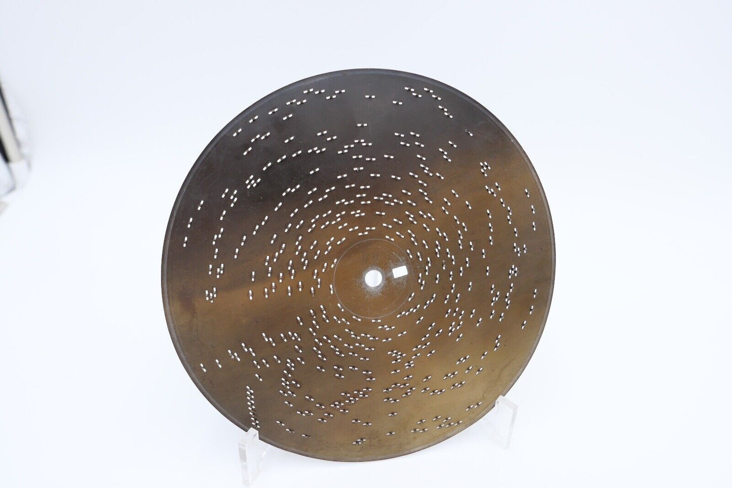 7034 Symphonion Lochplatte Spieluhr Spieldose PUPPEN WALZER DIE PUPPENFEE Ø 19,5 - Antikhandel-Stuttgart