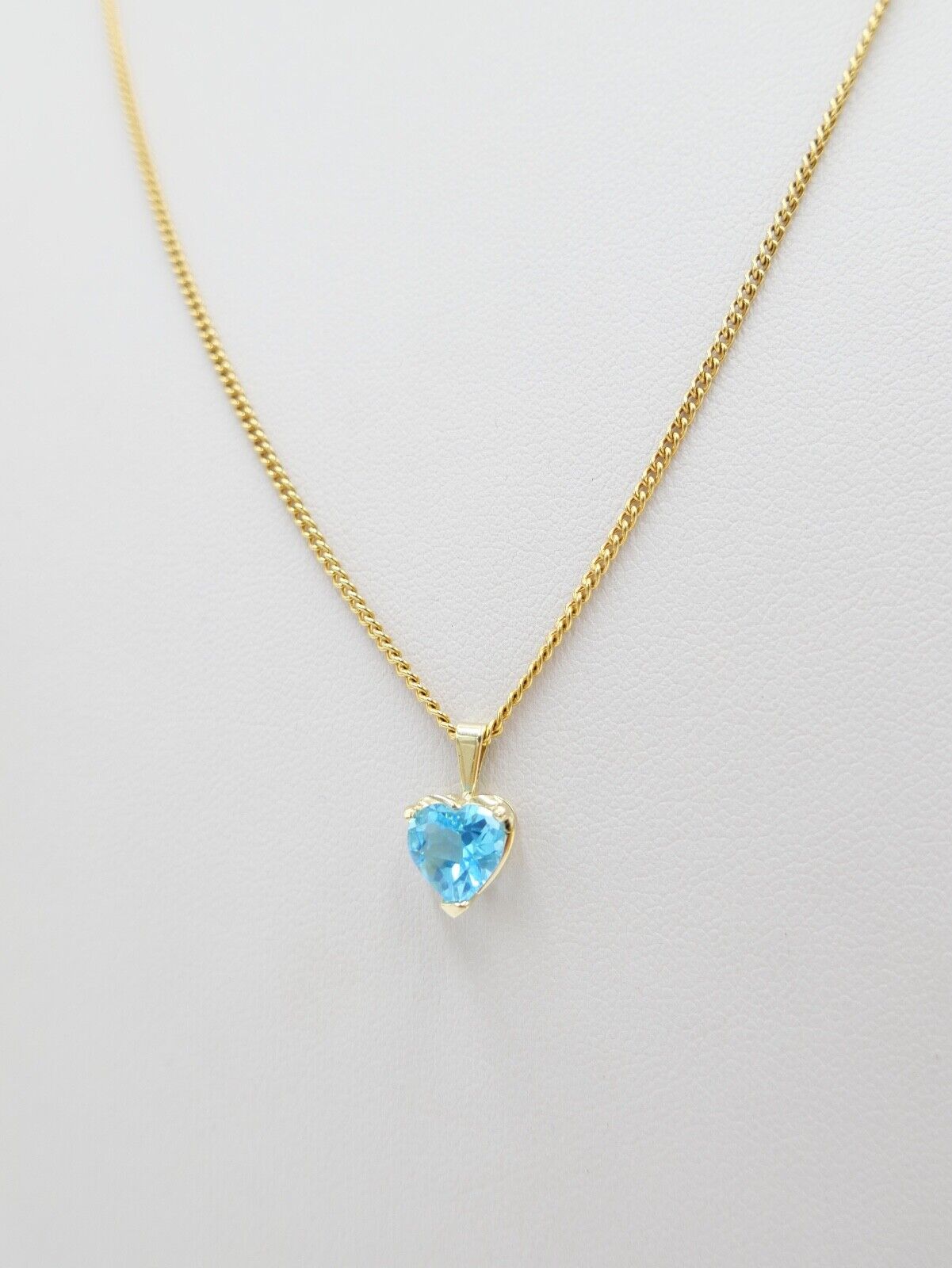 BCI Bernhard Conrad Idar 90er Jahre Herz - Anhänger Gold 585 / 14K Spinell - Antikhandel-Stuttgart