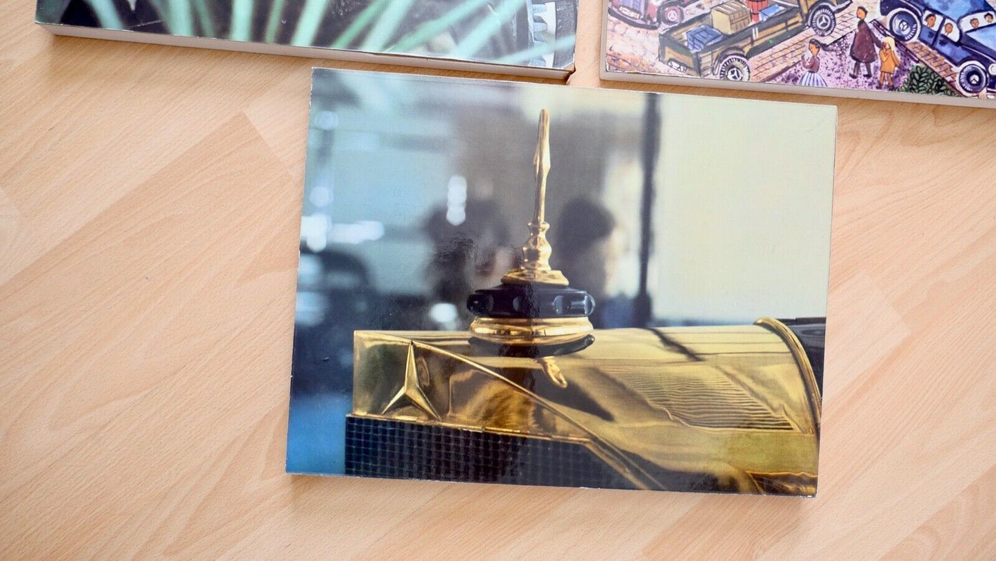 5 Bilder Gemälde Druck Mercedes Daimler Benz Limitierte Kinder Serie 40x30cm - Antikhandel-Stuttgart