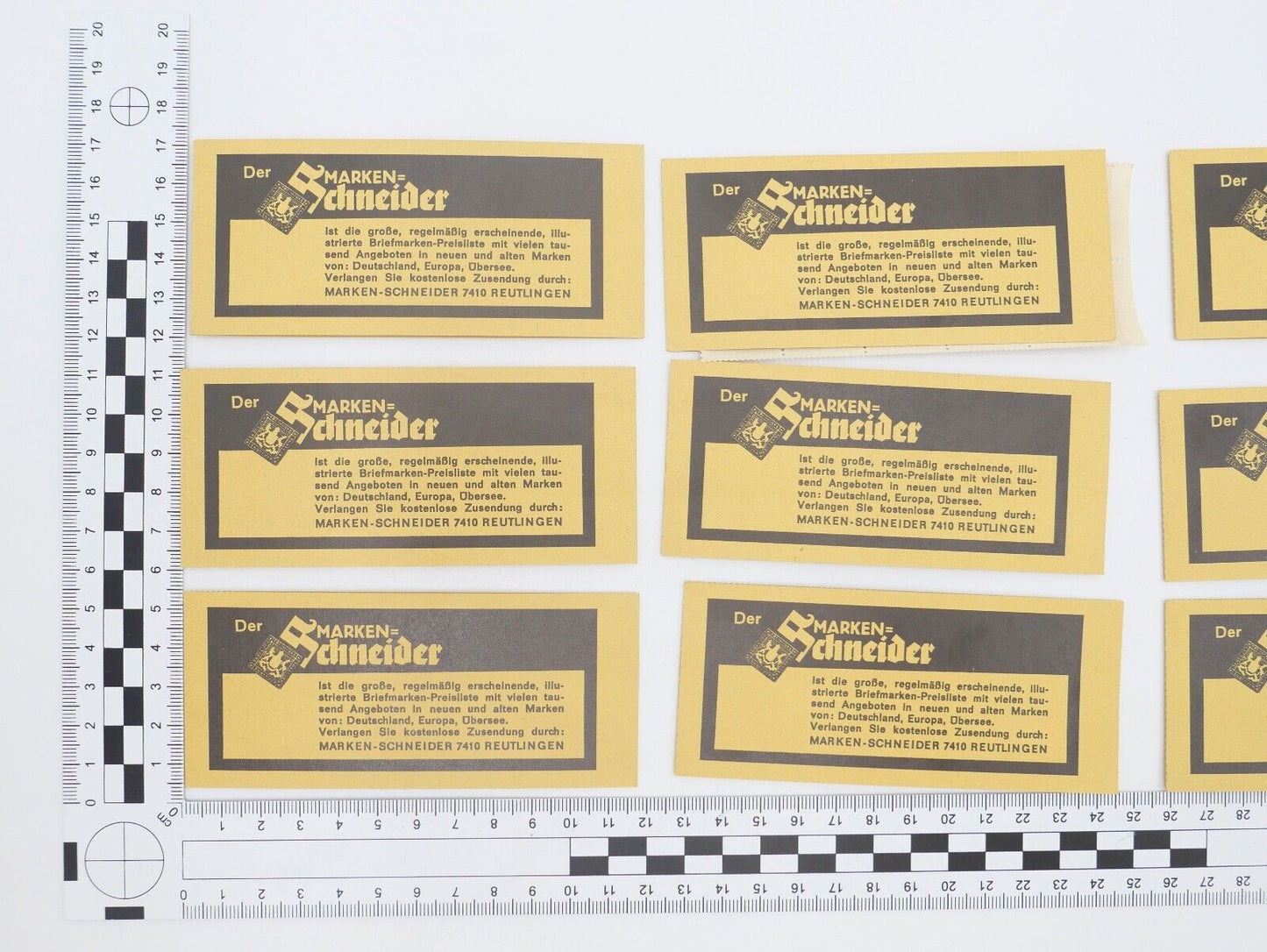 Posten 9 Stück Schneider Briefmarken Markenheftchen BRD Lorsch / Hessen MH 11 - Antikhandel-Stuttgart