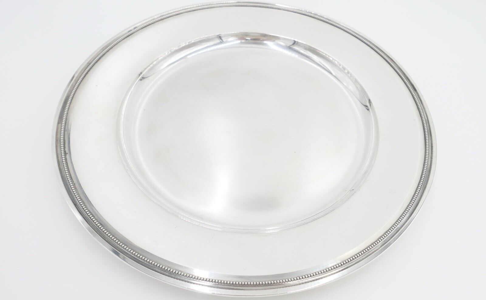 Servierplatte Johannes Siggaard Beschaumeister 826 Silber um 1940 L. Berth 1000g - Antikhandel-Stuttgart