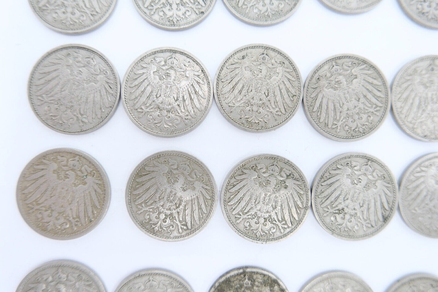 49x 10 Pfennig 1902 - 19011 Jäger J. 13 ss-stg - Antikhandel-Stuttgart