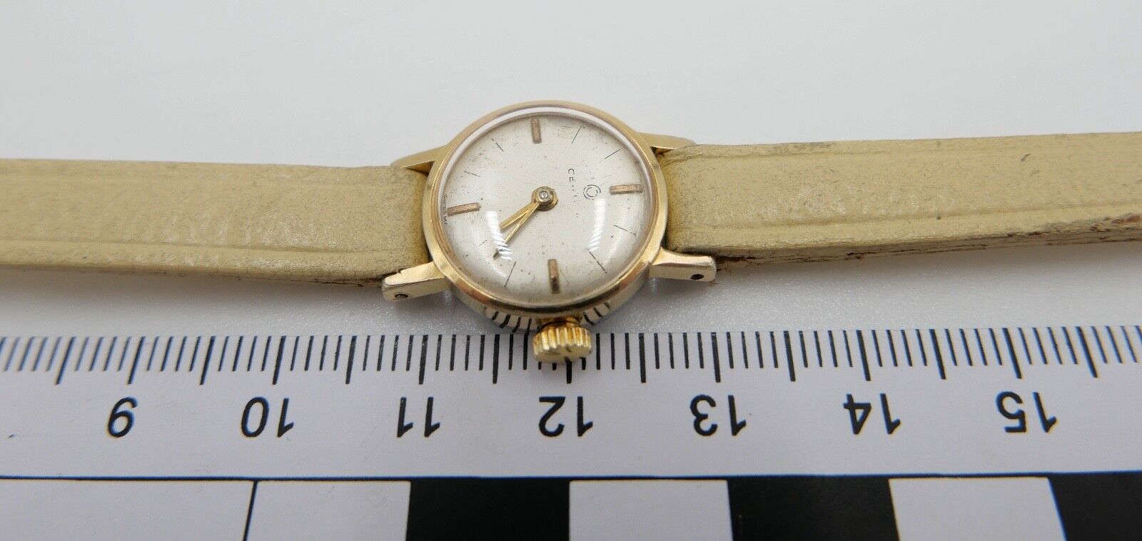 vintage Certina Cal. 13-20 Damenuhr vergoldet - Antikhandel-Stuttgart