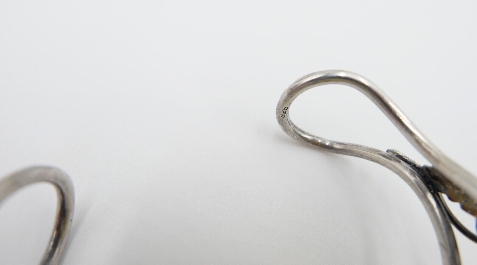 vintage Silber 925 Bernstein Armband floral Armreif Armspange Sterlingsilber - Antikhandel-Stuttgart