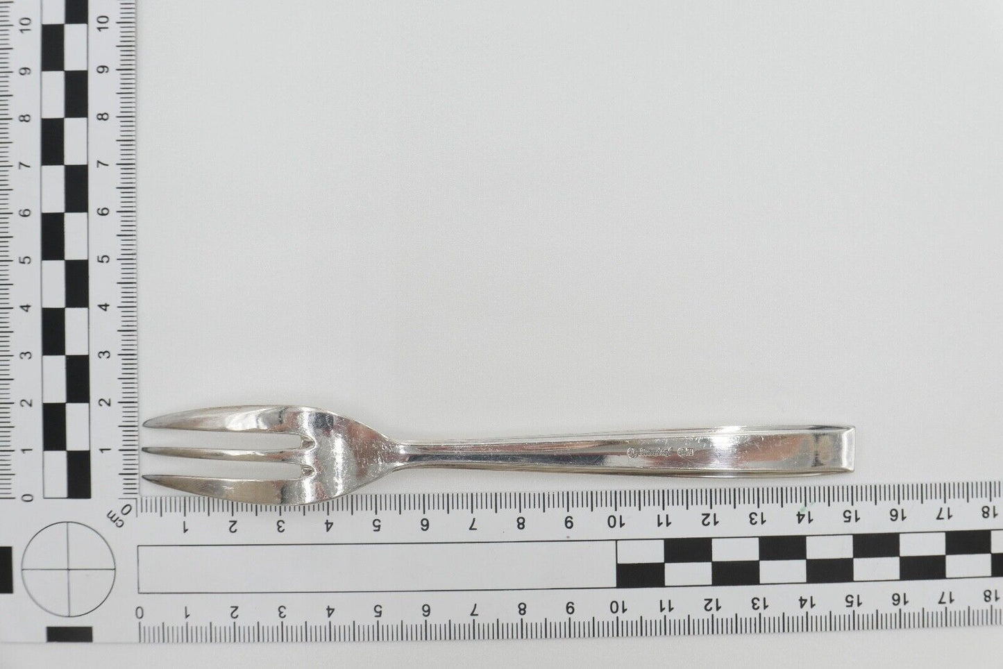 6 Tlg Philipp Häusler um 1930 Besteck " Europa " Modeln. 2800 90er Silber - Antikhandel-Stuttgart