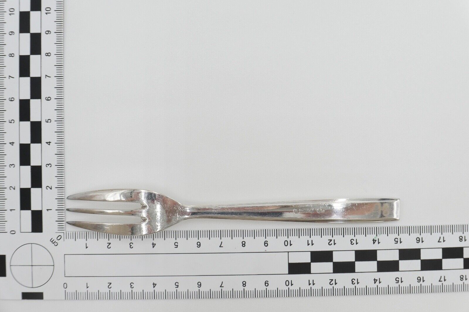 6 Tlg Philipp Häusler um 1930 Besteck " Europa " Modeln. 2800 90er Silber - Antikhandel-Stuttgart