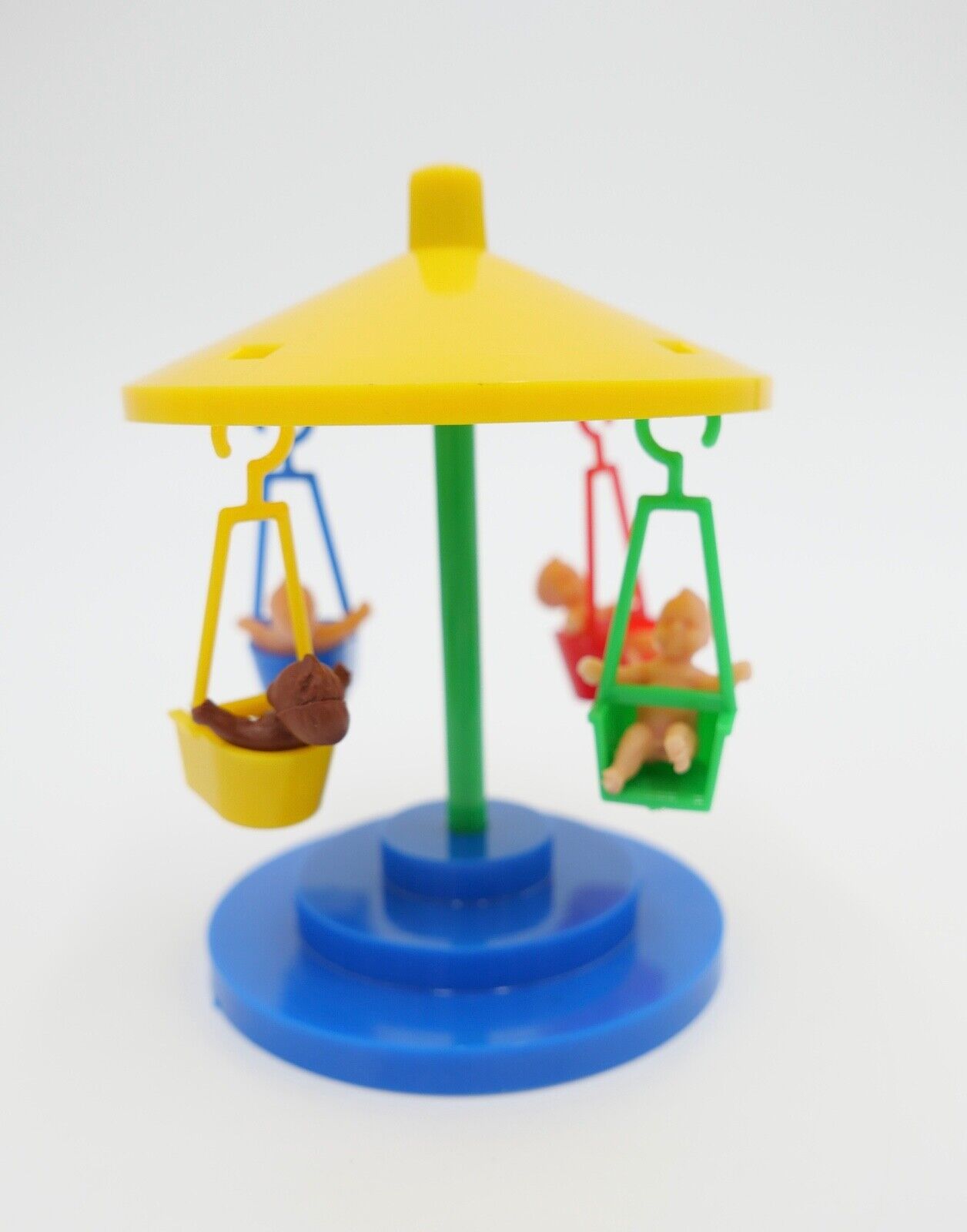 Altes Kettenkarussell old toy Ø: 6,5cm BREBA WEST GERMANY NEU 50/60er OVP - Antikhandel-Stuttgart