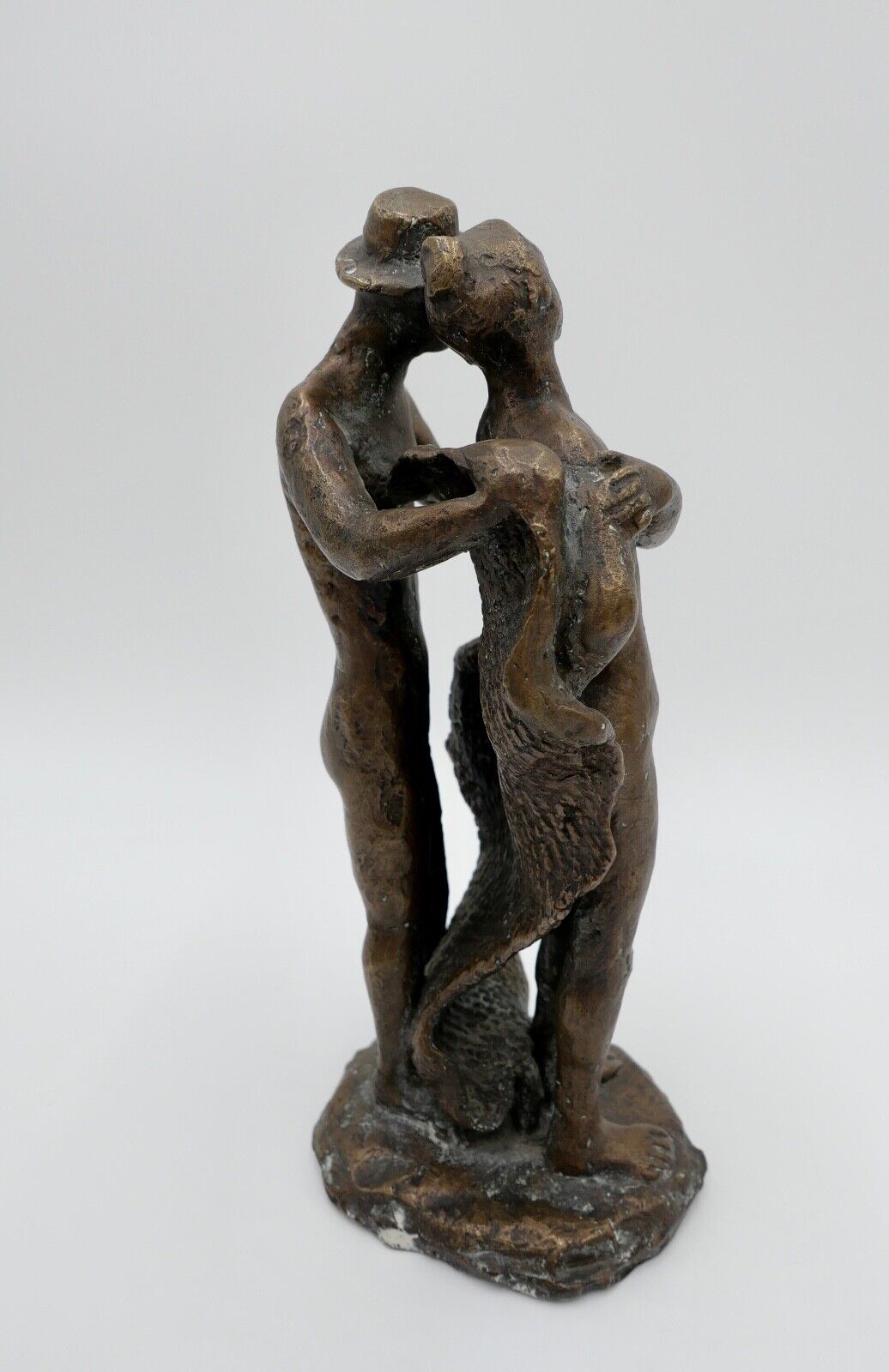 Bronze Figur Skulptur " Guss Strehle " München 27 cm Pärchen - Antikhandel-Stuttgart