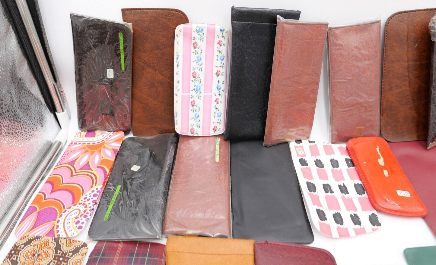 52x Brillen Etui 1970er 1980er Jahre original Retro Vintage Posten Konvolut NEU - Antikhandel-Stuttgart