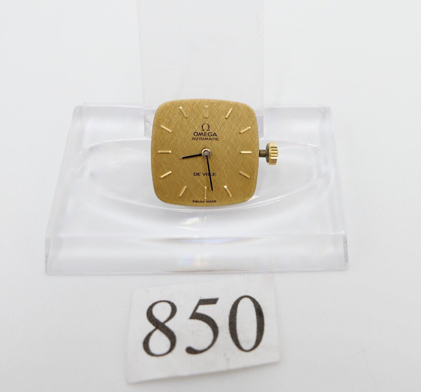 LÄUFT Omega De Ville Cal. 661 Uhrwerk Krone Zifferblatt Zeiger Automatic - Antikhandel-Stuttgart