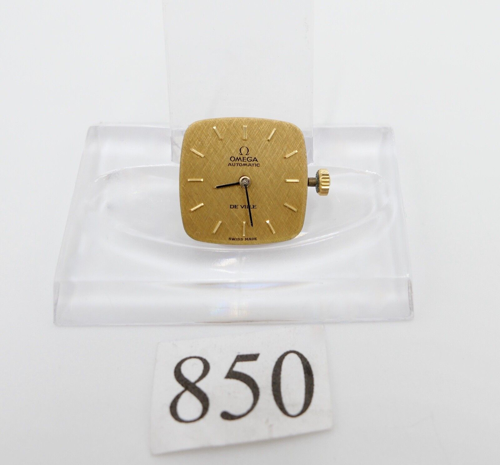 LÄUFT Omega De Ville Cal. 661 Uhrwerk Krone Zifferblatt Zeiger Automatic - Antikhandel-Stuttgart