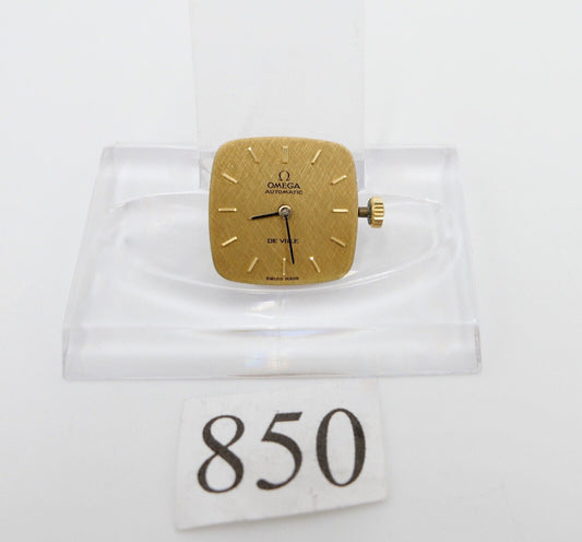 LÄUFT Omega De Ville Cal. 661 Uhrwerk Krone Zifferblatt Zeiger Automatic - Antikhandel-Stuttgart