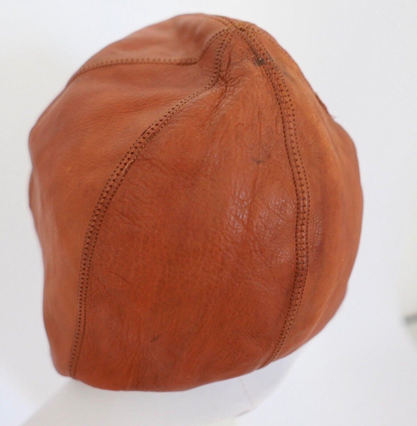 Oldtimer Motorrad Cabrio Flieger Haube Leder Braun 1930-40er Jahre SPORT STEIDEL - Antikhandel-Stuttgart