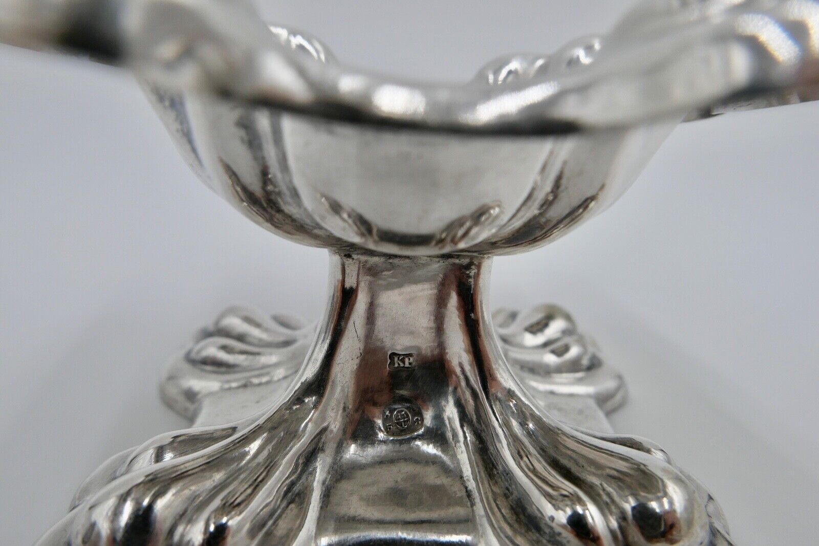 Antike Saliere Salz Behälter Saleron Silber KP Österreich 1852 13 LOT 800 Silber - Antikhandel-Stuttgart