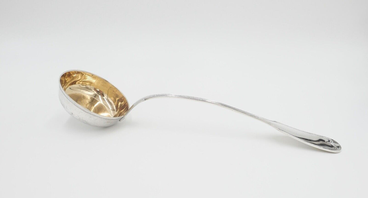 KKS Karl Kaltenbach & Söhne Auerhahn Suppenschöpfer 800 Silber vergoldet - Antikhandel-Stuttgart