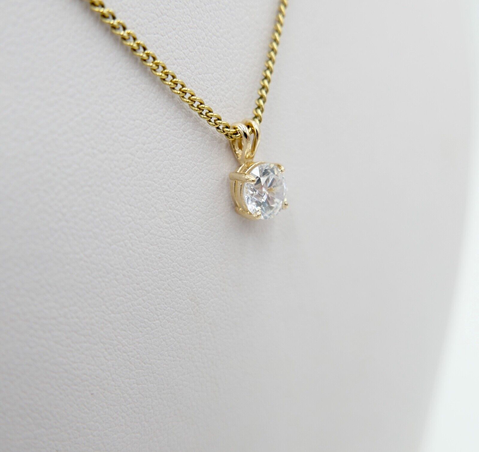 DQCZ Anhänger mit Zirkonia 585 / 14K Gold Gelbgold - Antikhandel-Stuttgart