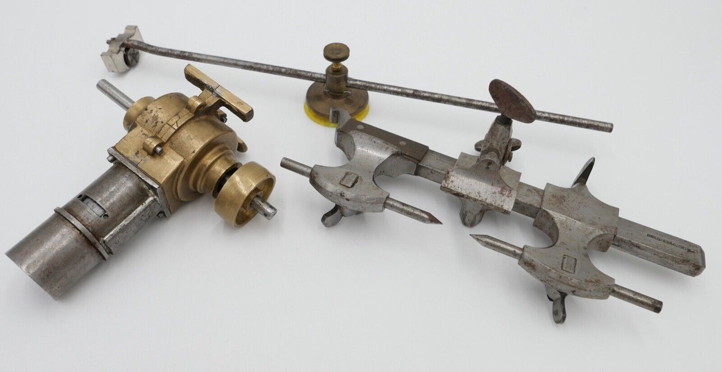 Teile Uhrmacher Drehbank Tissot Ersatzteile LHUBONICT - Antikhandel-Stuttgart