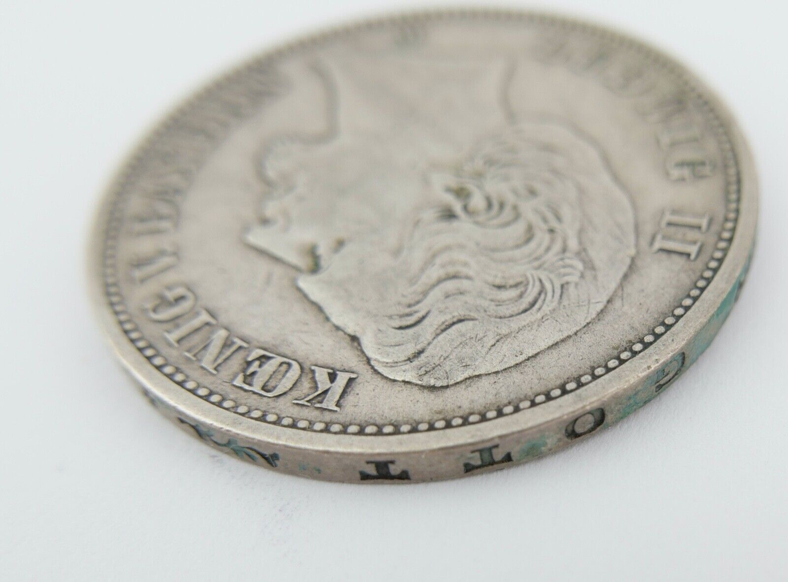 Bayern 5 Mark 1876 D J. Jäger 42 Ludwig II. 1864-1886 Erhaltung : sehr schön - Antikhandel-Stuttgart