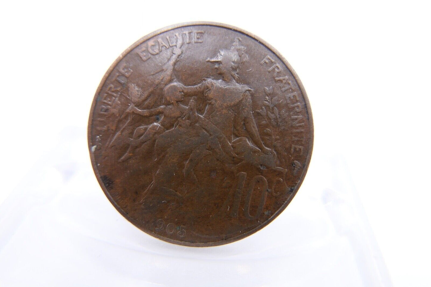 10 Centimes 1905 Frankreich Dritte Republik VZ - Antikhandel-Stuttgart