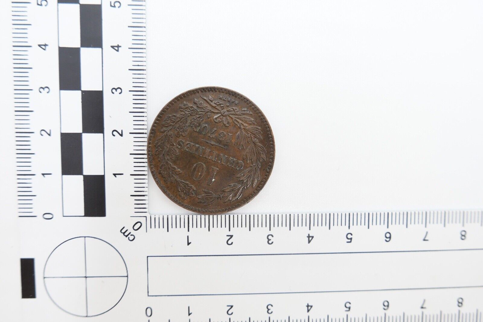 10 Centimes 1870 Luxemburg Guillaume III. 1849-1890 fast Stempelglanz - Antikhandel-Stuttgart