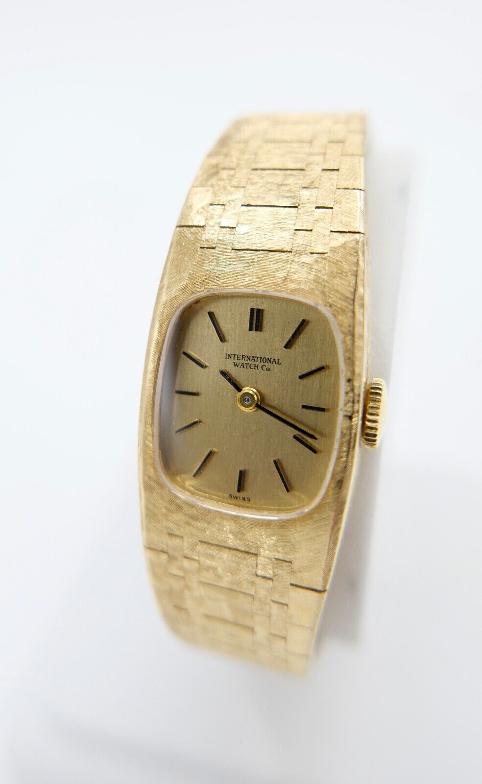 IWC Damenuhr Vollgold GOLD 750 / 18K Cal. C431 Handaufzug - Antikhandel-Stuttgart