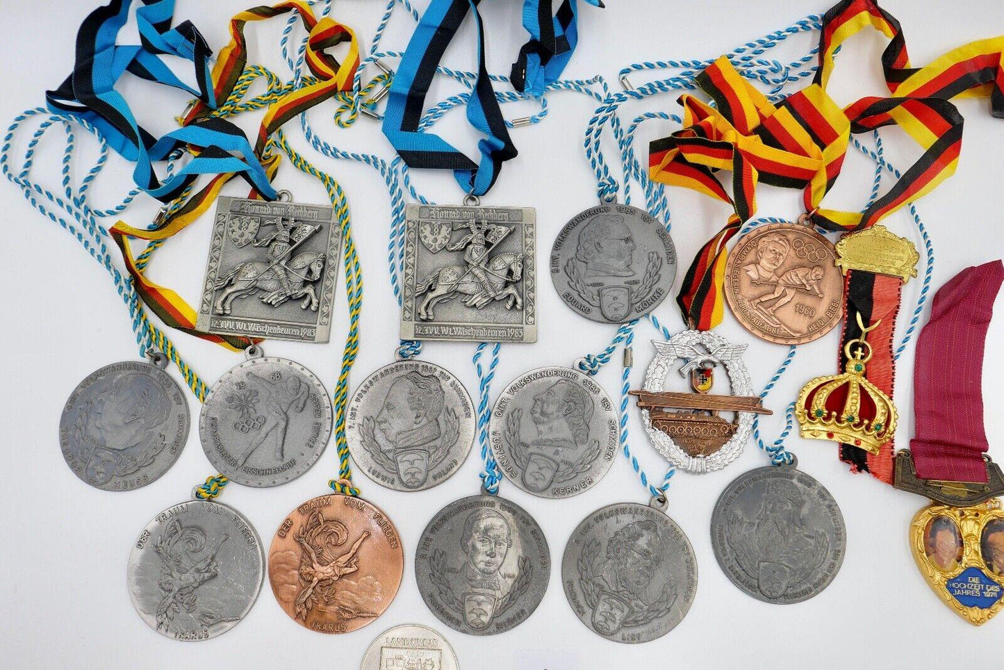 Posten / Konvolut VOLKSWANDERUNG Medaillen WANDER Medaille - Antikhandel-Stuttgart