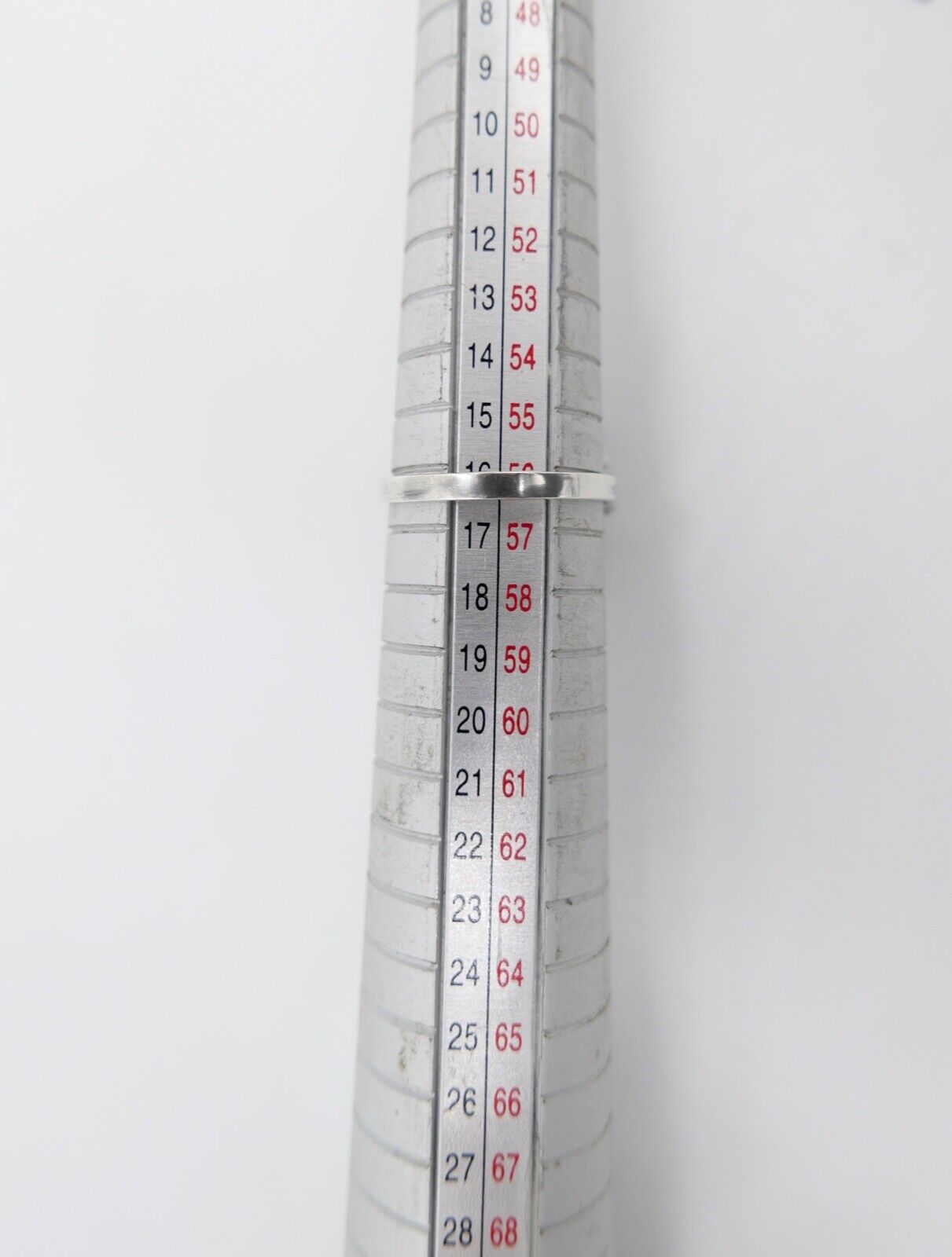 ART DECO Damenring Ring Silber 835 mit großem blauen Glasstein Gr. 56 - Antikhandel-Stuttgart