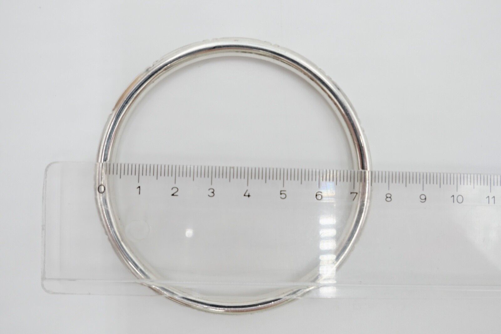 80er Jahre Silber Armband MEXICO T.N. 52 Silber 835 Armreifen - Antikhandel-Stuttgart