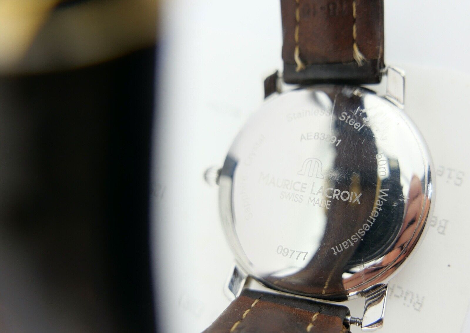 Maurice Lacroix Pontos 09777 Automatic Herren Uhr Day Date Edelstahl Eta 2836-2 - Antikhandel-Stuttgart