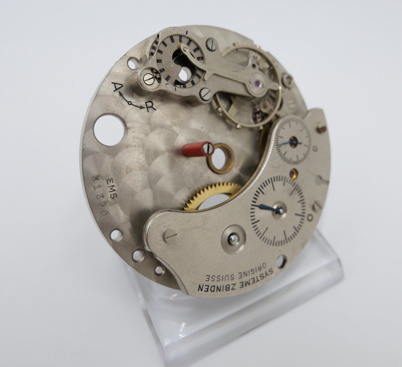 Uhrwerk Mechanismus aus Uhrmacherauflösung SYSTEME ZBINDEN - Antikhandel-Stuttgart