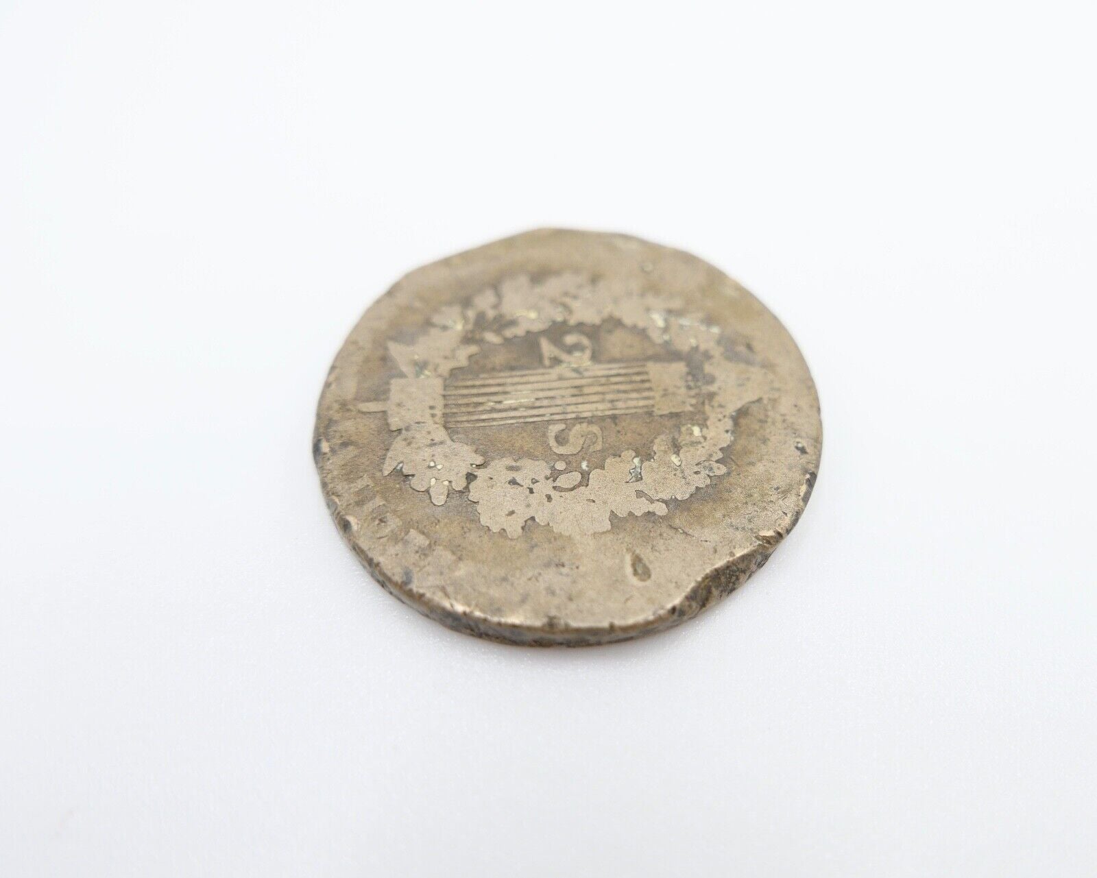 2 Sols ca. 1792 Kupfer Münze s-ss Frankreich Louis XVI Ludwig der 16. France - Antikhandel-Stuttgart