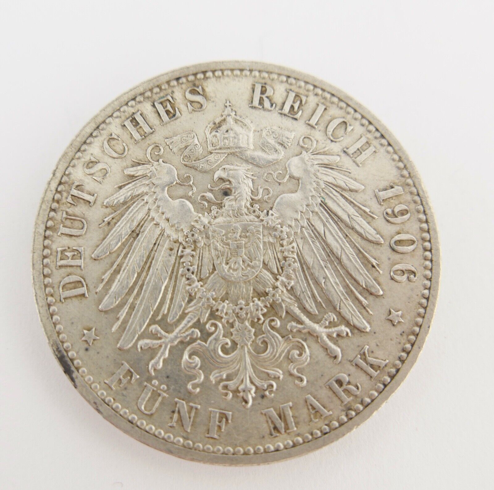 5 Mark 1906 G Silbermünze Friedrich und Luise von Baden Goldene Hochzeit J.35 - Antikhandel-Stuttgart