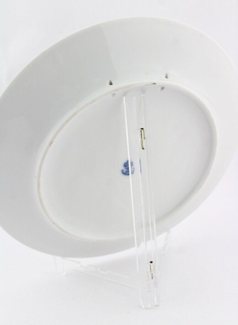 Ludwigsburger Porzellan Zierteller Wandteller Wappen Baden Württemberg BW Ø 24cm - Antikhandel-Stuttgart