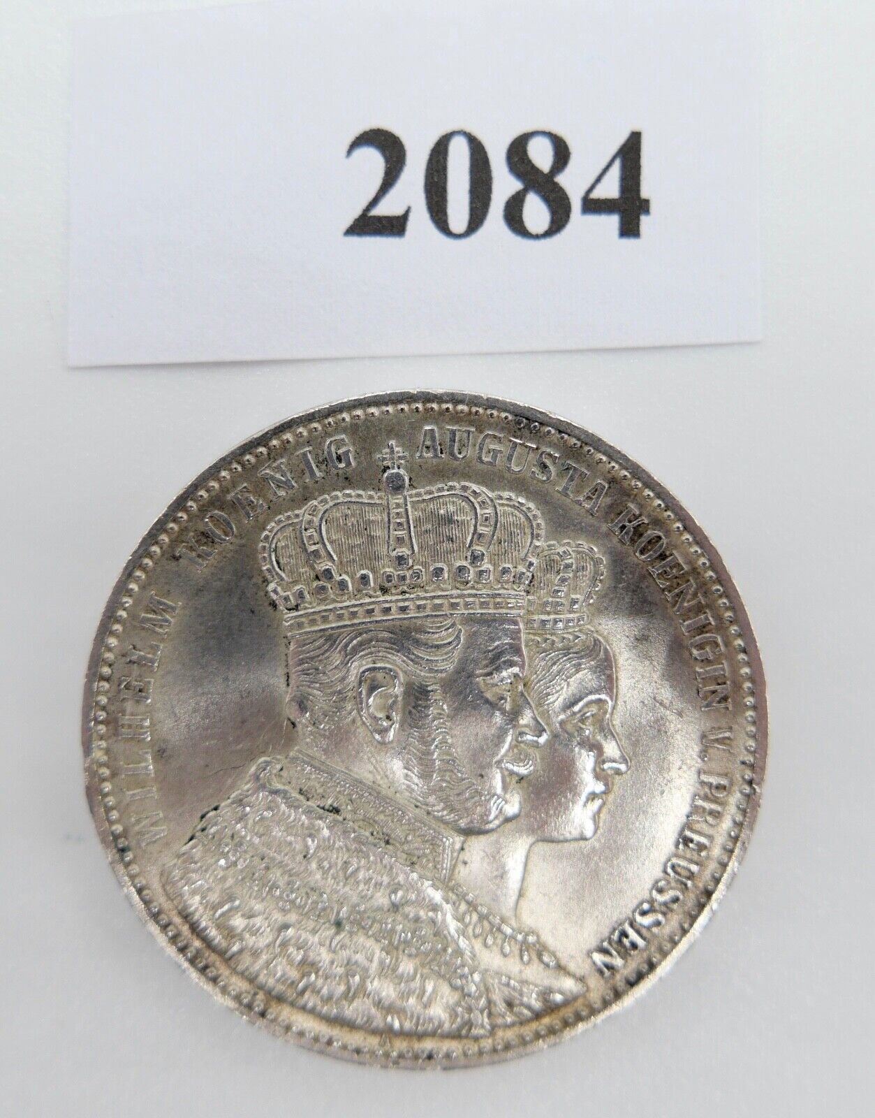 1 Taler Thaler Preußen Wilhelm I. 1861 Silber Vereinstaler in ss-vz - Antikhandel-Stuttgart