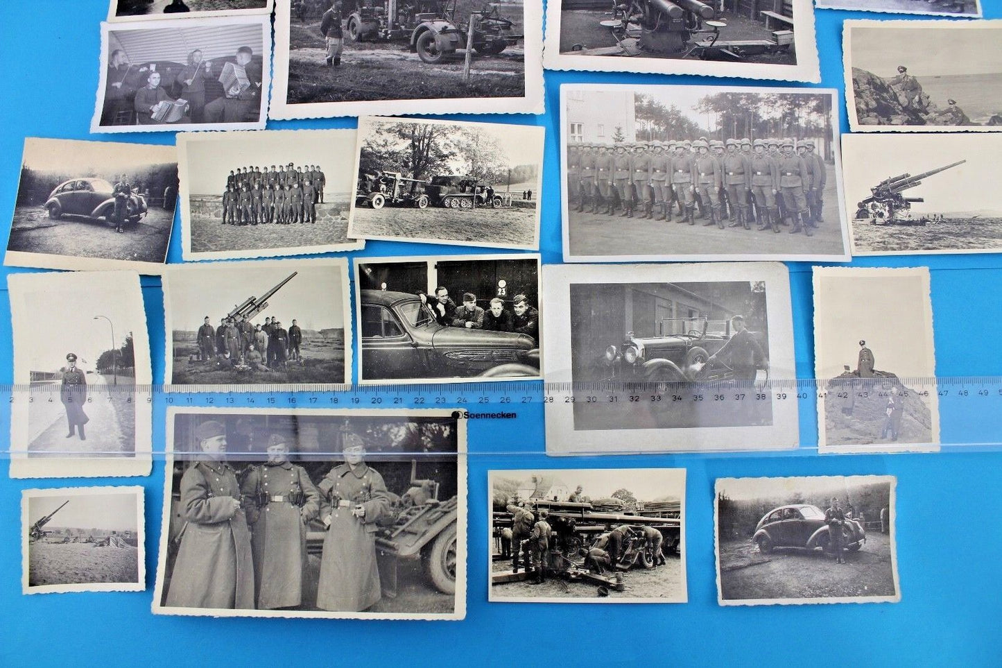 28x Foto Postkarten photo 3.Reich WW2 WK2 Germany Wehrmacht Flak Sudeten Konvolu - Antikhandel-Stuttgart
