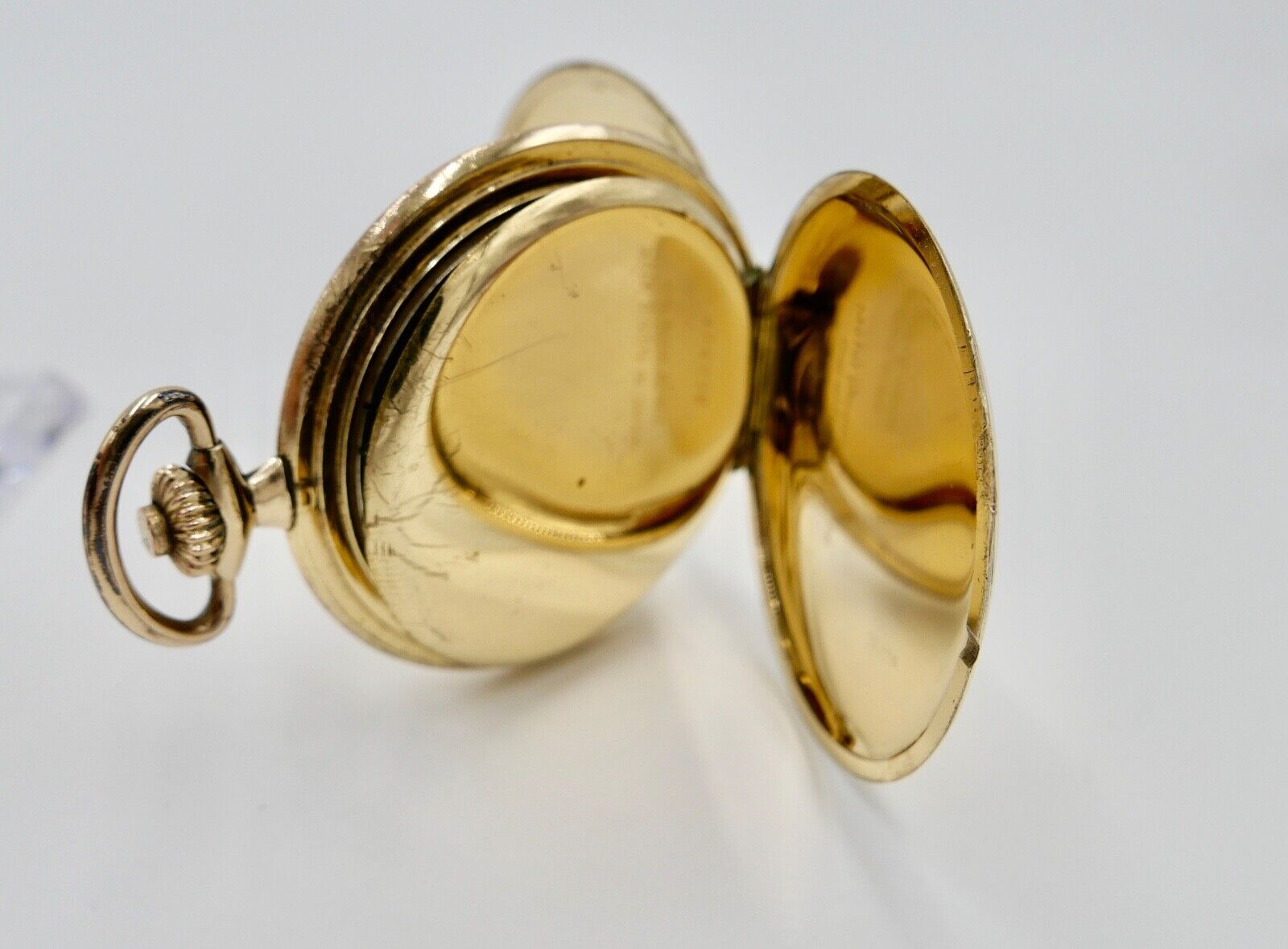 CHRONOMETRE Savonette Taschenuhr Ø 44mm vergoldet BAYARD Ritter - Antikhandel-Stuttgart